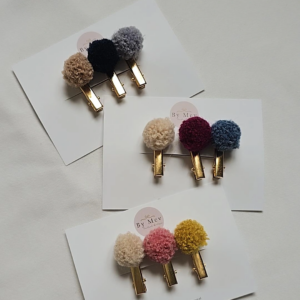 Wool Pompom 3pcs