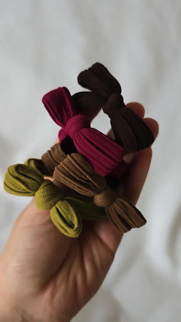 Nylon Hairties set Winter