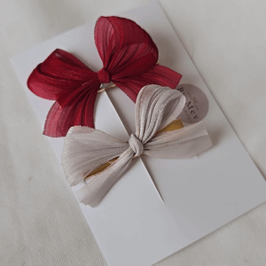 Christmas Shop: Chiffon Bow Giftset